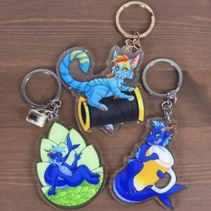 Acrylic Keychain - product photo 1